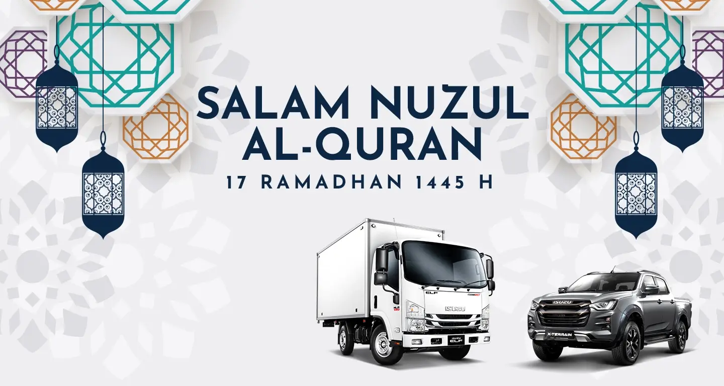 Isuzu Malaysia Sdn Bhd Nuzul Al-Quran 2024 Banner